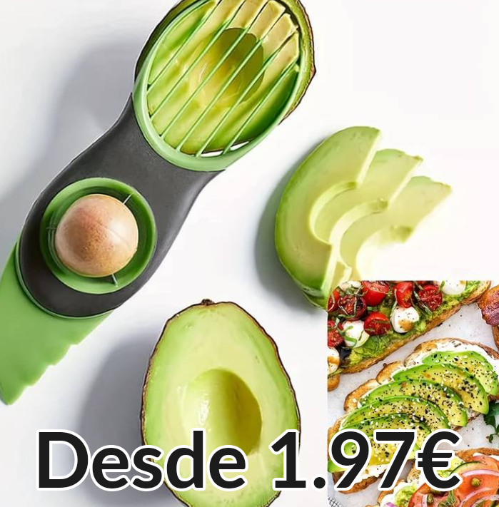 Cuchillo de aguacate 3 en 1