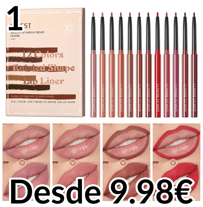 Review Labiales Handaiyan, Qibest , Shcoety, Productos de Temu - Anita Smile