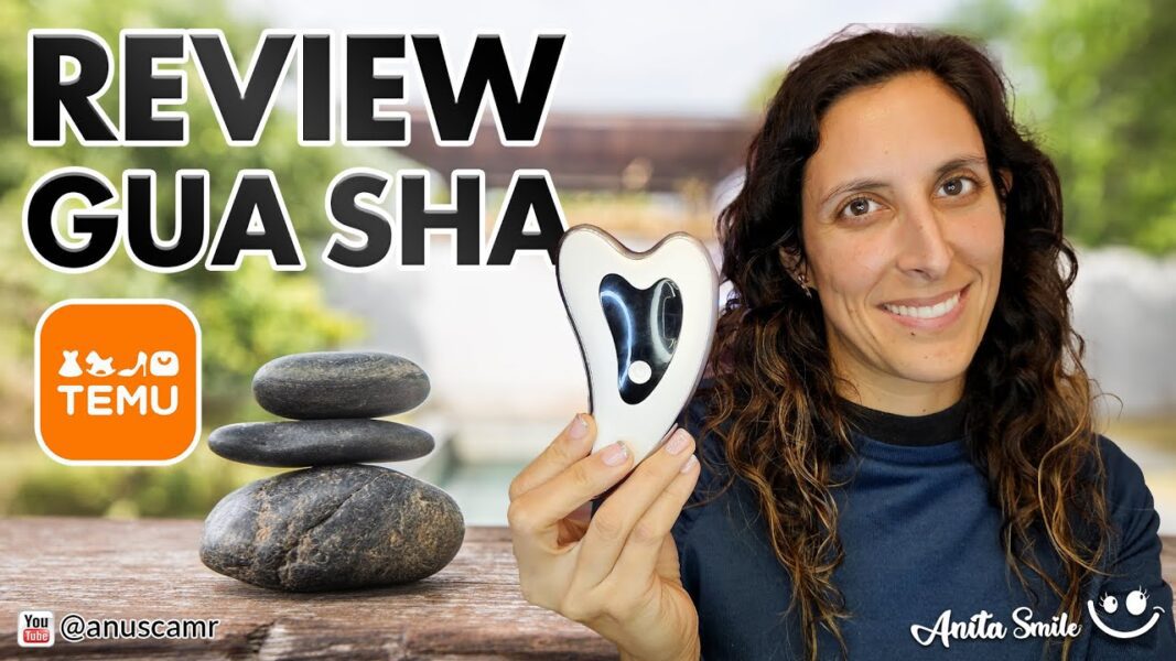 Review Gua Sha de Temu - Anita Smile