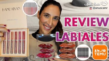 Review Labiales Handaiyan, Qibest , Shcoety, Productos de Temu - Anita Smile